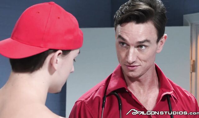 FalconStudios - Best Of Tales From The Locker Guest Room Gig - Observe SUPAH-STEAMING Jocks Get POUNDED Rock Stiff