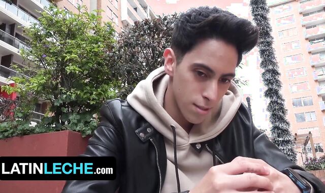 18 Year Aged Homo-For-Pay First-Timer Nate Wayne Takes Manstick From Behind For A Highly First-Ever Time - Latin Leche