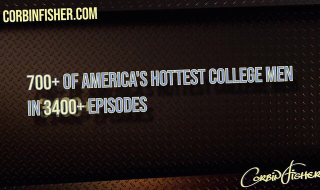 Corbin Fisher - Frat man Kellan gobbles brown sphincter then barebacks Kenny