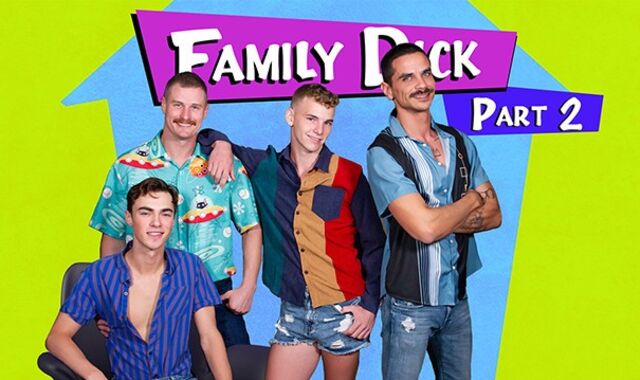 Tattooed Latino Dude Xtian Mix Luvs Being Handed Around And Plowed In The Butt-Hole - FamilyDick