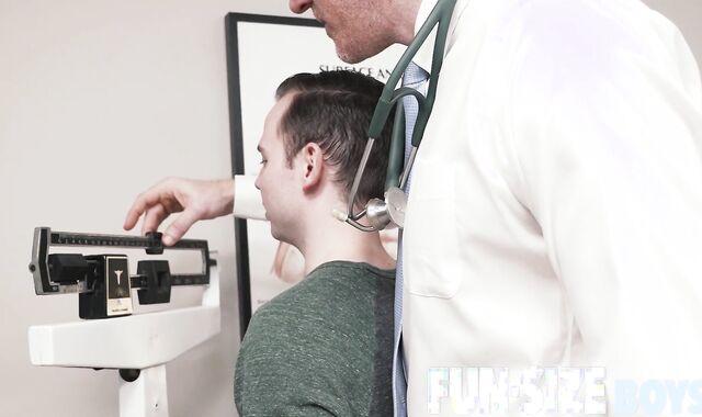 Therapist Fur Covered Dude uses ultrasound to flash his wet beefstick pounding