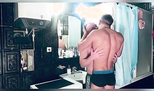 Plowed by stepbrother in the bathroom