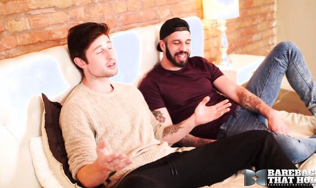 BAREBACKTHATHOLE Bottom Drew Dixon Raw Plumbed By Romeo Davis