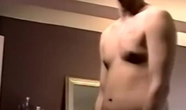 Nasty first-ever-timer guys plumb sans a love glove and dump scorching jizm