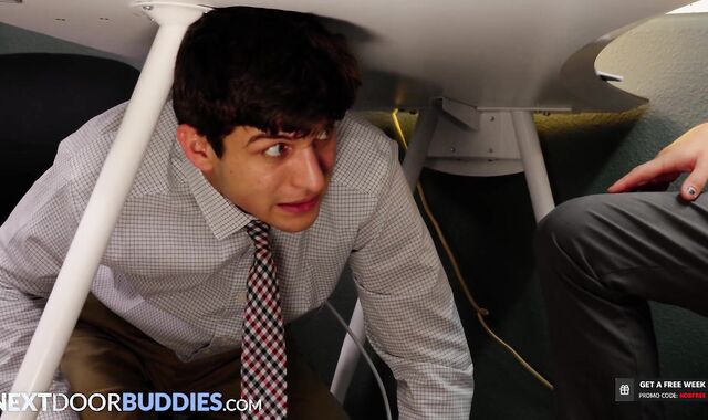 NextDoorBuddies - Hairy Man Employess Caught By HUMUNGOUS DARK-HUED TROUSER SNAKE Manager n' ROMPED