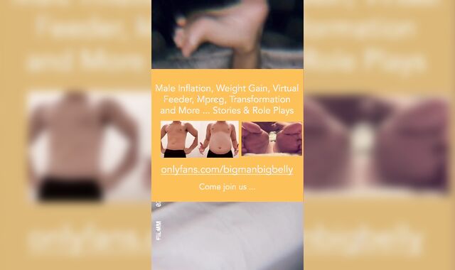 45 Minute Loop of Boning, Swift Male Pregnancy and Buttfuck Birth Labor - OnlyFans BigManBigBelly