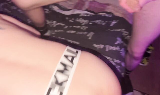 2 dicky fellows penetrate a tattooed twunk in the donk facehole