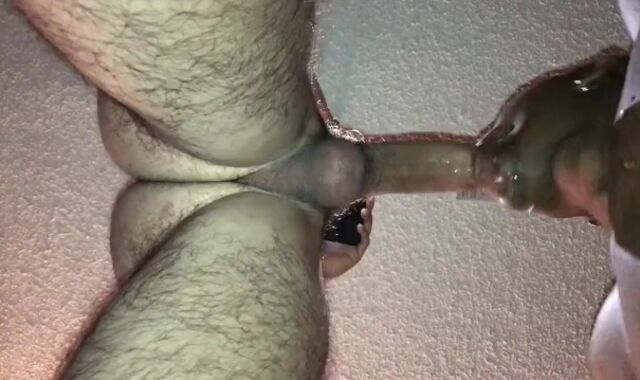 Jaw-Dropping Latino Stud making me Gag on his Enormous Jizm-Shotgun!