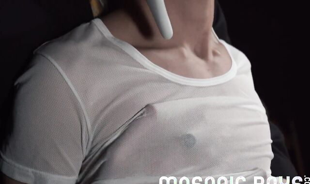 Strung Up suited ginger DILF with XXL stud man-meat barebacks fellow