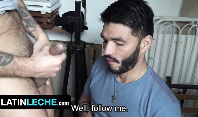 First-Timer Latino David Gets His Tatted Culo Banged By Stranger On Camera - Brazilian Leche