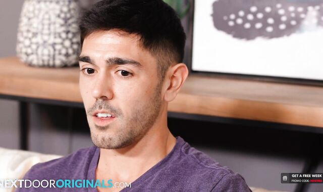 Frustrated Queer-For-Pay Jock Can't Spunk, Grizzly Roomie Lends A Mitt - Nico Coopa, Joseph Castlian - NDS