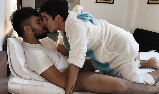 He wakes me up to have joy with my donk and pummel me with his yam-sized man-meat.