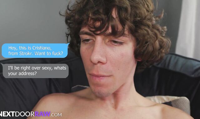 Cool Sk8ter Hooksup wt Twink Stranger - Trevor Harris, Cristiano - NextDoorRaw