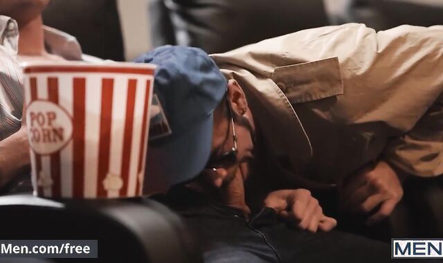 Boys - Dante Colle Jerks Near Michael & His GIRLFRIEND In The Flick Theater While They Are Watching Him