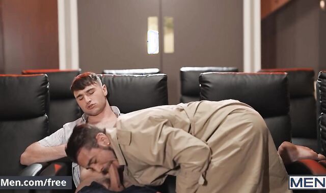 Boys - Dante Colle Jerks Near Michael & His GIRLFRIEND In The Flick Theater While They Are Watching Him