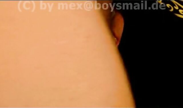 young stud boink my facehole, anonymous eyes covered in hotel