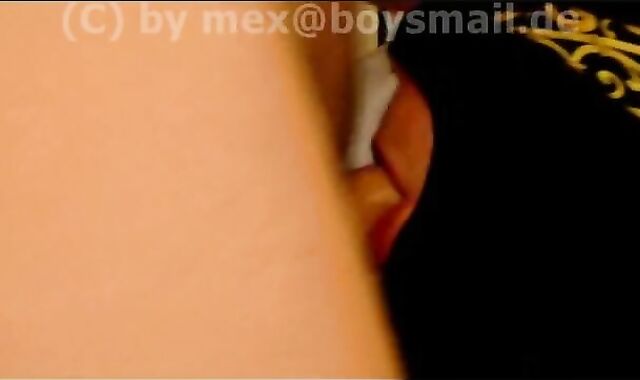 young stud boink my facehole, anonymous eyes covered in hotel