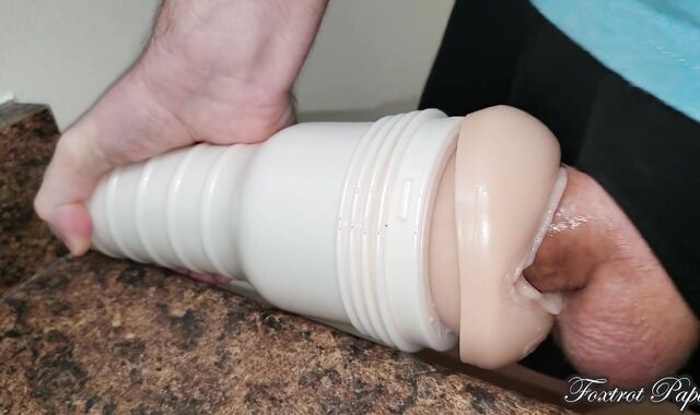 Very First-Ever time pummeling a labia - Stuffed it in and Came so rock rock hard - pop-shot