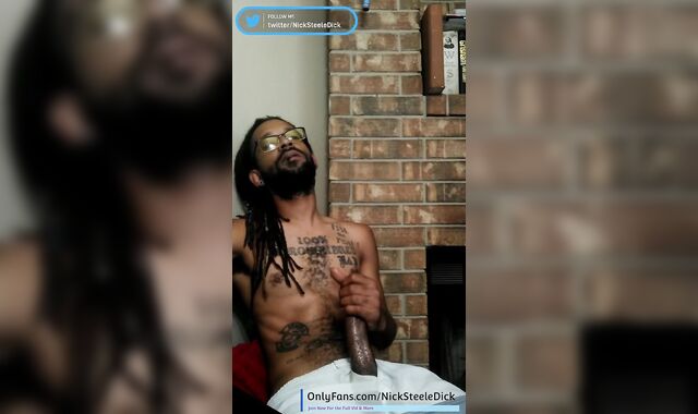 Meaty Manstick Stroke & Smoke Talkin Freaky (Total vid on Onlyfans)