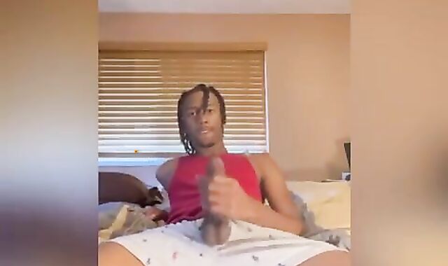 Xxl dark-hued penis won’t stay down after I spray 2 times today