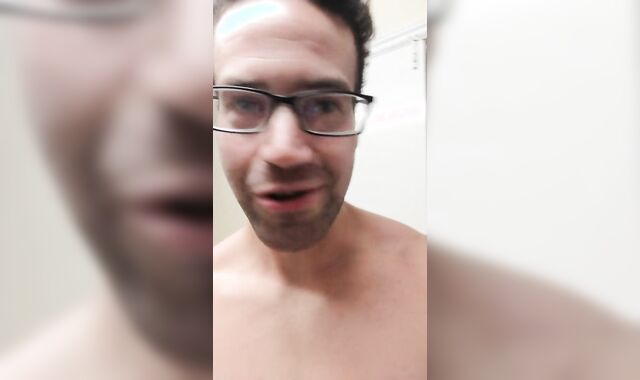 Milking in my kitchen in a total palace with windows open