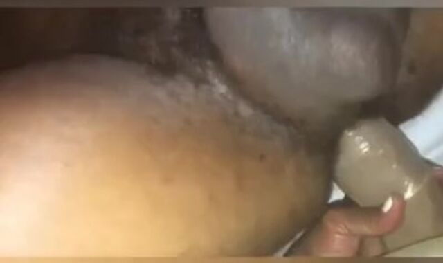 12 inches trying to stretched out my black booty