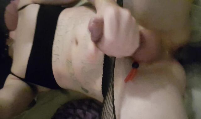 Bicurious-stud plow ass with phat faux beef whistle and jizz