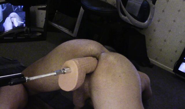 leaned over and deep machine plumbed