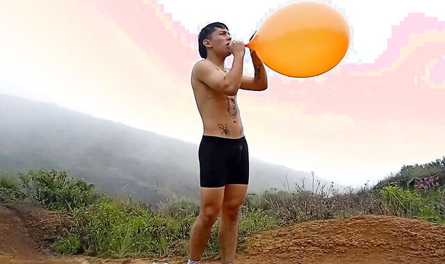 a looner in the mountain