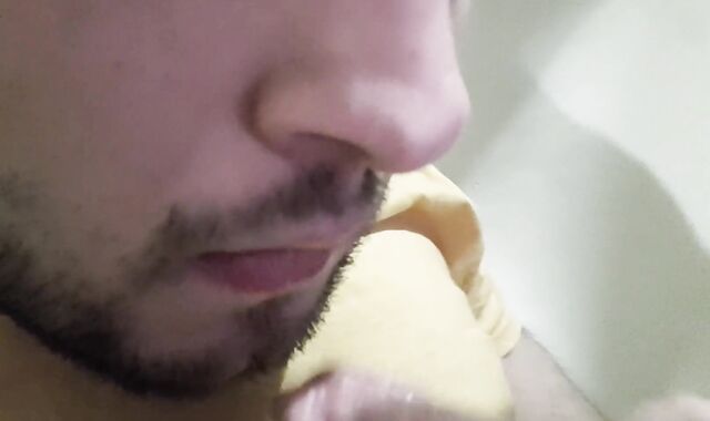 Self Inhale My Own Petite Sausage. Alone at Home.