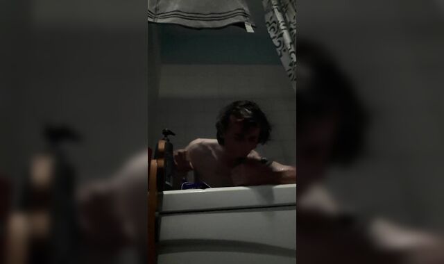 Frolicking with fake-hard-on before work