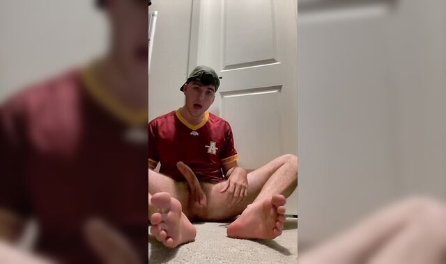 Gooning my beefstick impaler