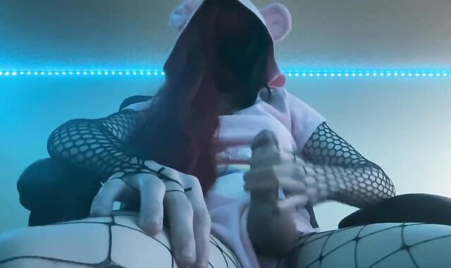 Super-Cute Goth Femboy Helps You Jizm (onlyfans $5 @vampwixie)