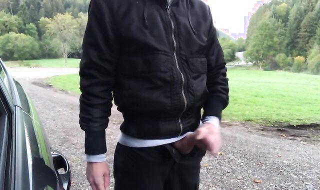 In Germany people don’t care, when you squirt a ball-sac on the roadside.