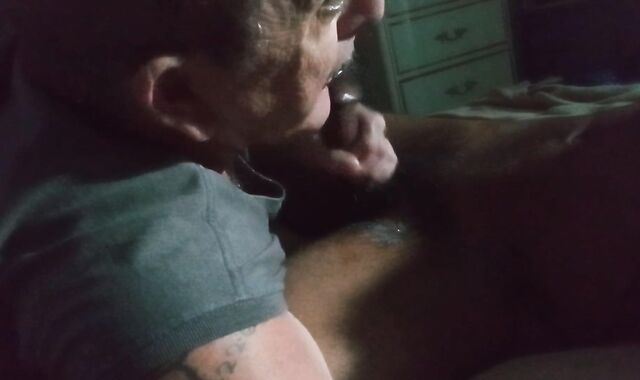 Deep Throating a Straight Football Player