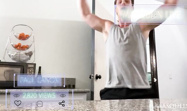 NextDoorStudios - Athletic Pierce Paris caresses XXL bone