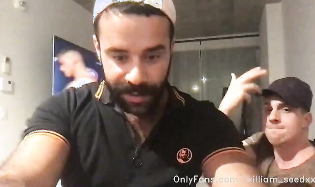 William Dude-Juices Cub Torres And A Smart twink Homemade deep throat sheer elation