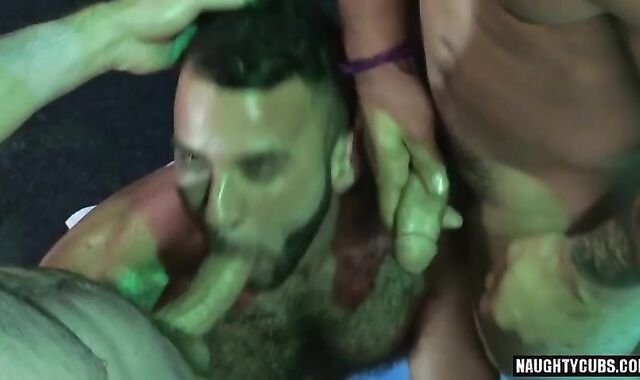 Brazilian Otter three way With Facial Cumshot Cum-Shot