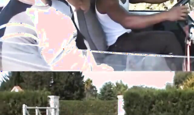 great three-some clip in this homosexual bus