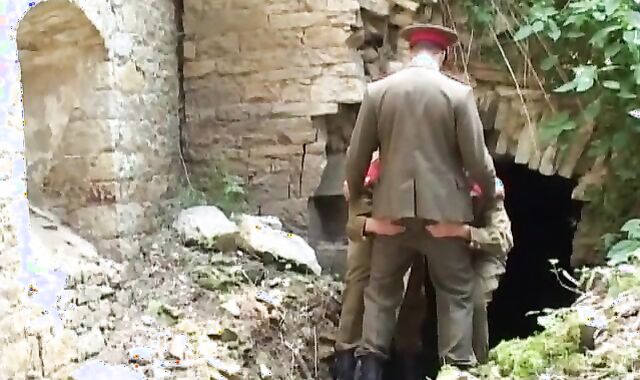 dark-haired hair stud Is stuffed In The wazoo During 3-way