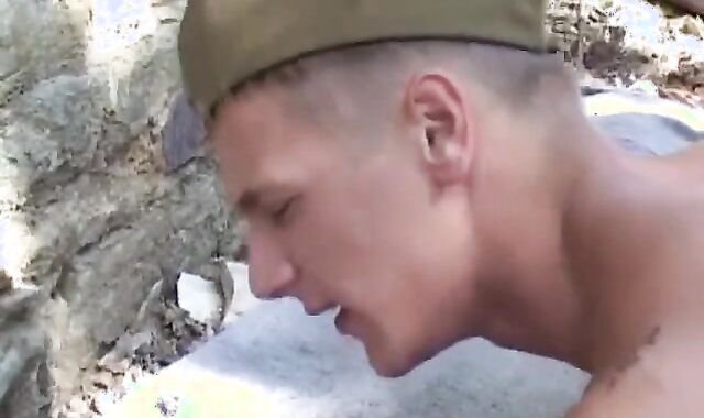 dark-haired hair stud Is stuffed In The wazoo During 3-way