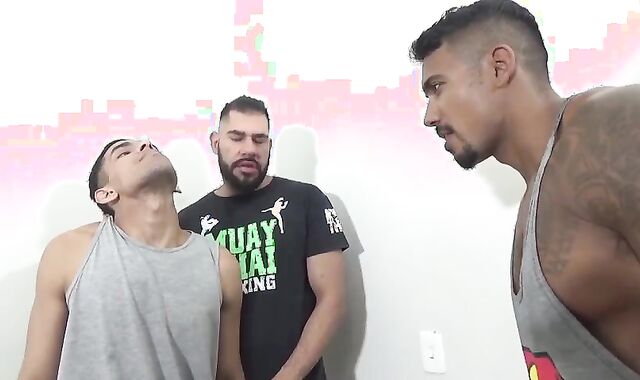 Neck take up with the tongue And Drool