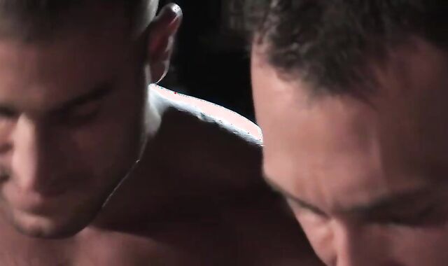 jism-pump Manhandled By muscled Furry Boys In three-some