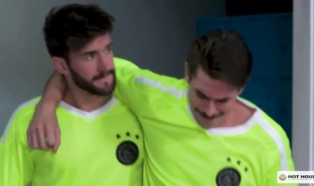 HotHouse.com: Cocklet Fox clad in uniform stroking meaty schlong