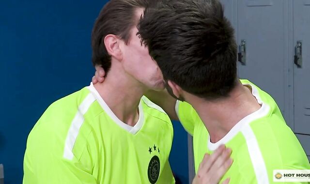 HotHouse.com: Cocklet Fox clad in uniform stroking meaty schlong