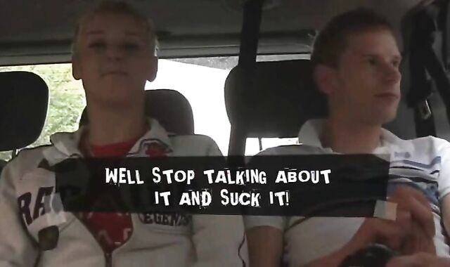 A queer trio With young eighteen age nubiles