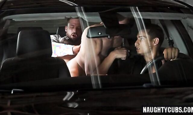 Brazilian fag three way With goo fountain