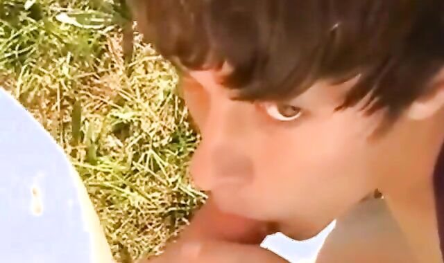 trio teens On The Fuckpole bj joy-service unprotected tear up And ejaculation