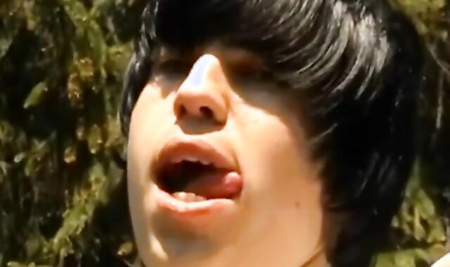 trio teens On The Fuckpole bj joy-service unprotected tear up And ejaculation