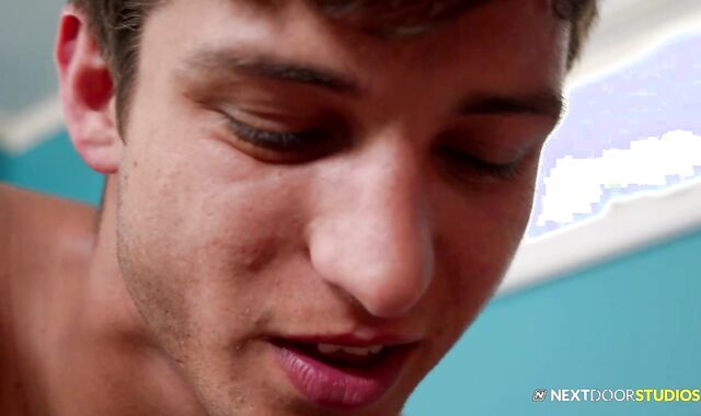 NextDoorBuddies: Dark-Haired Roman Todd rock-hard-core rump pummel-out